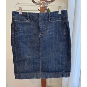 Gap Limited Edition Classic Straight Jean Skirt Size 4